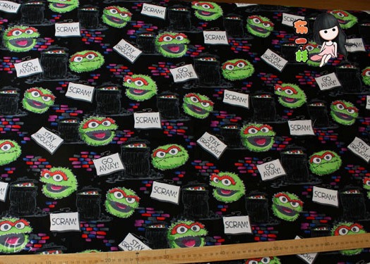oscar the grouch material