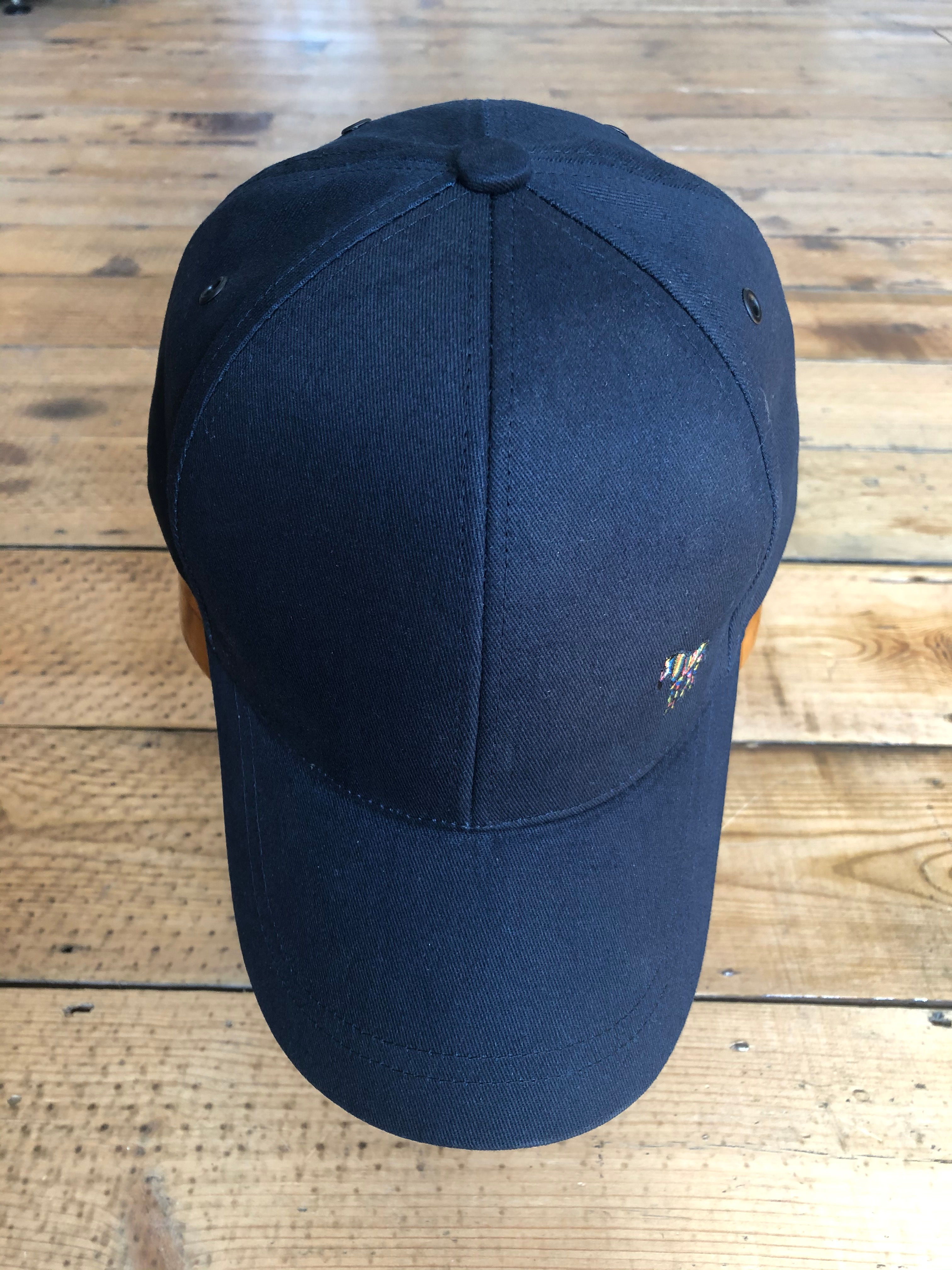 Navy blue Paul Smith zebra baseball cap