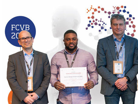 Dr. Michael Amponsah-Offeh Wins the 1st Prize of the Young Investigator Award of the Council On Basic Cardiovascular Science at the European Society of Cardiology FCVB 2024 Conference in Amsterdam!