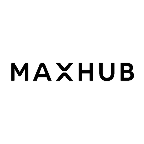 Logo MAXHUB – thương hiệu màn hình tương tác và giải pháp hội nghị thông minh cho doanh nghiệp và giáo dục