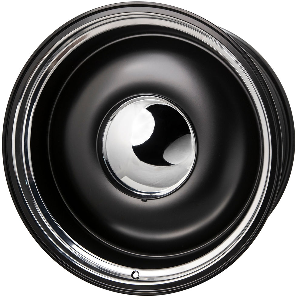 Thumbnail: COYS C-33 XL Smoothie Satin Black Roder Ring Forged Wheel
