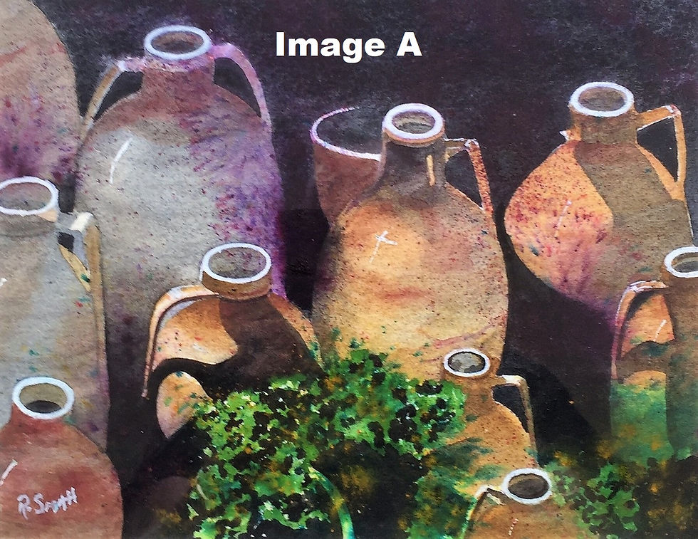 IMAGE A: Old Pots by Roger Smith