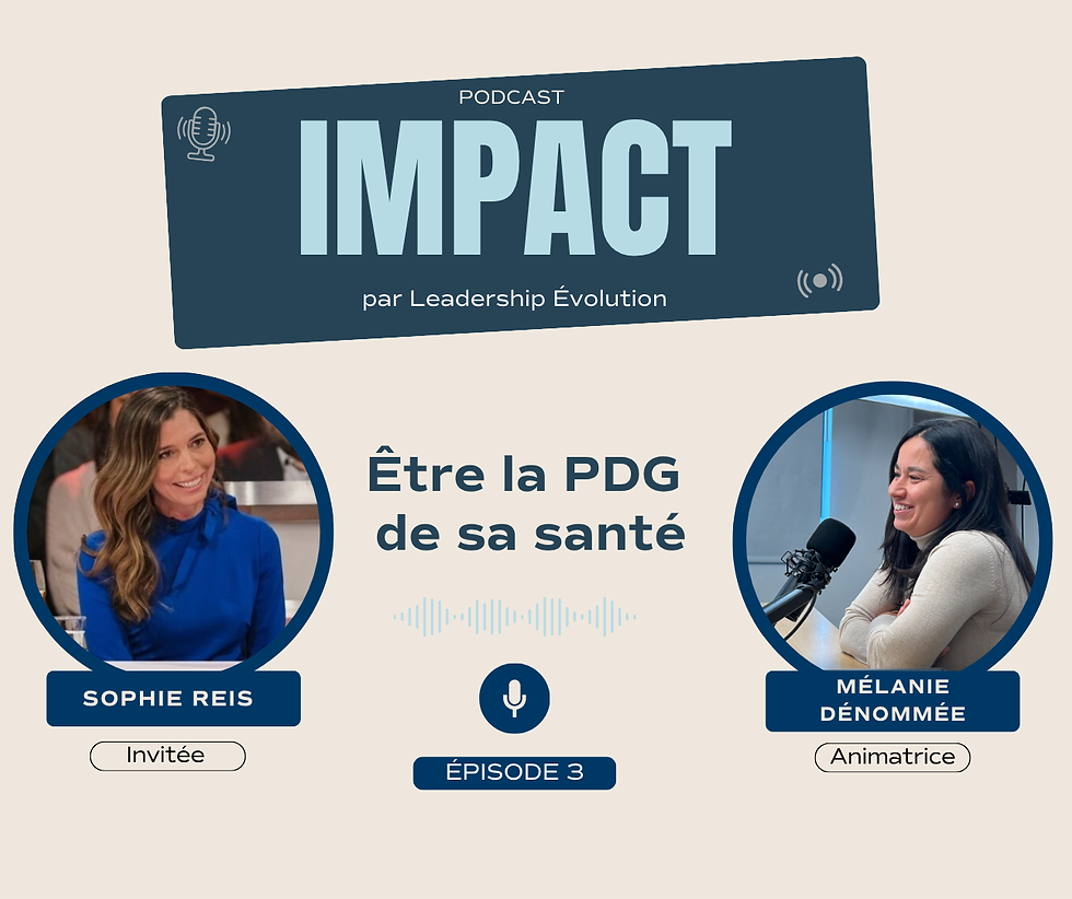 Être PDG de sa santé : reprendre son pouvoir avec Sophie Reis