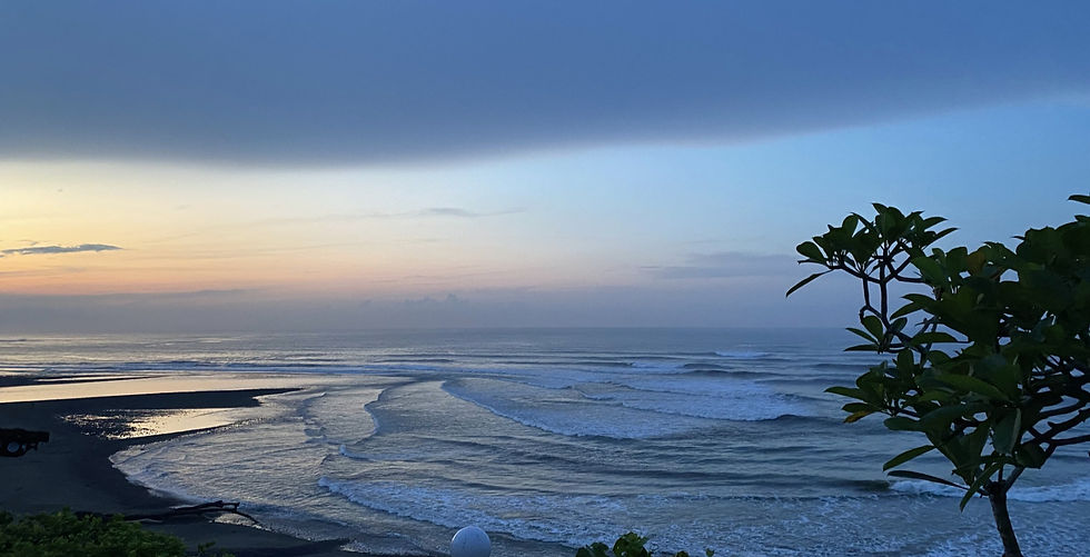 Beautiful, clean surf at dawn