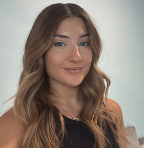 Close-up of beautifully styled wispy eyelash extensions at LasheddbyEmm Glenhaven