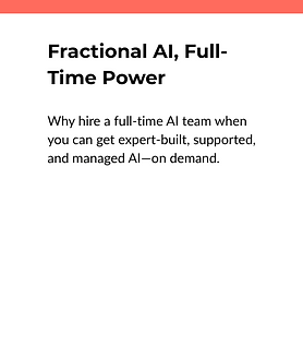 Fractional AI Support.