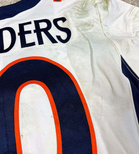 Emmanuel Sanders 2017 Game Worn Denver Broncos Jersey