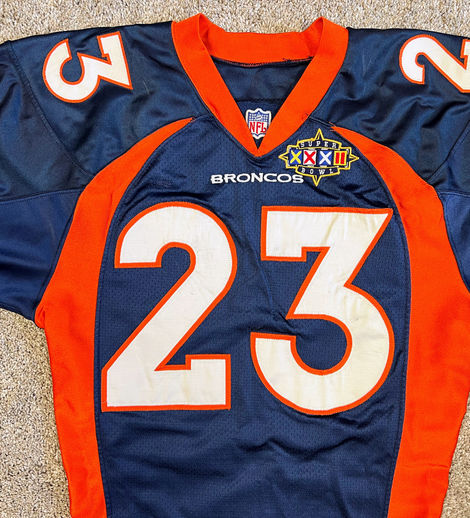 Darrien Gordon 1997 Game Worn Broncos Jersey