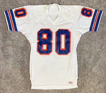 Rick Upchurch Game Worn Denver Broncos 1979 Road Jersey