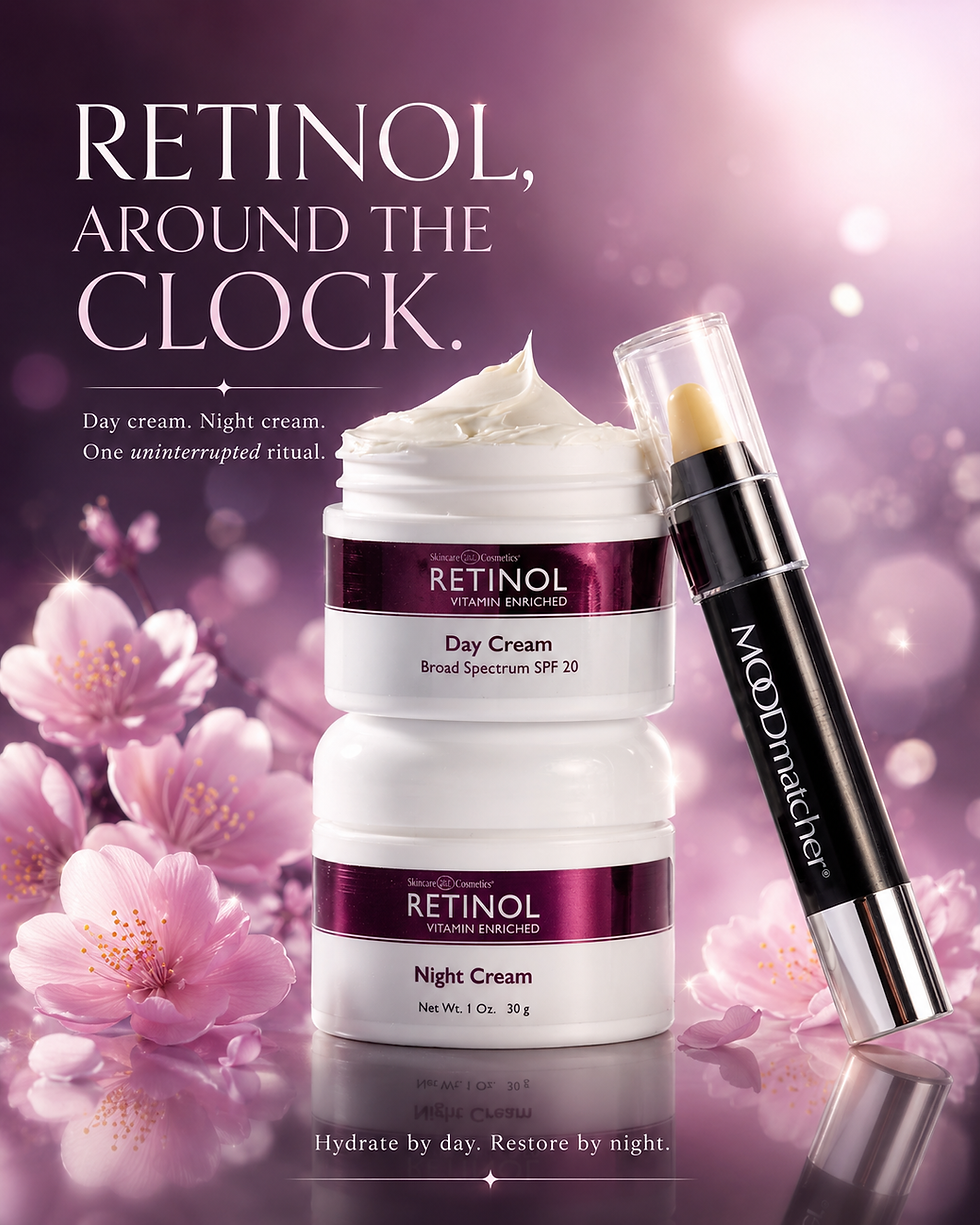 Retinol Around The Clock Campaign Creative
