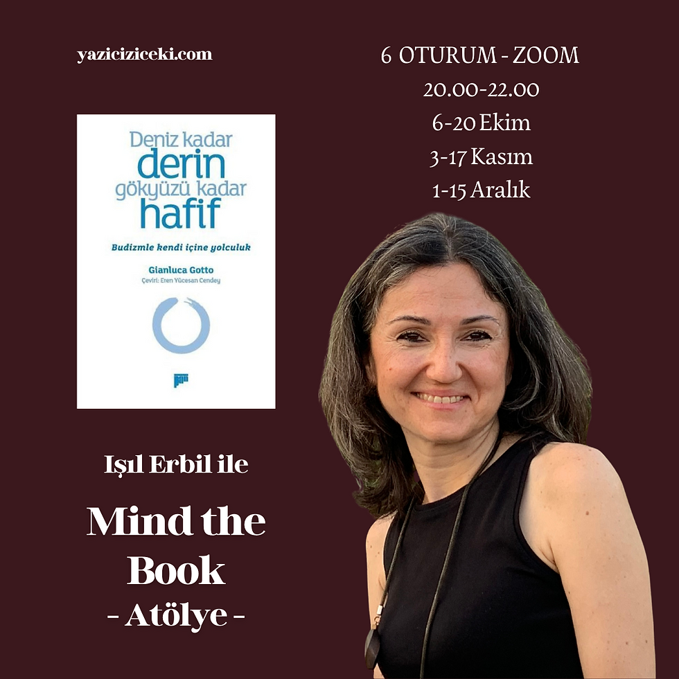 Mind the Book Atölye / Deniz Kadar Derin Gökyüzü Kadar Hafif - Gianluca Gotto