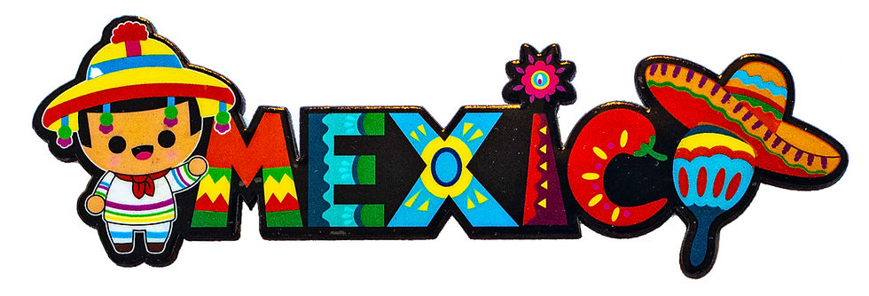 Thumbnail: Mexican Fridge Magnet (3 Pack) Magnetos Mexicanos para Refrigerador