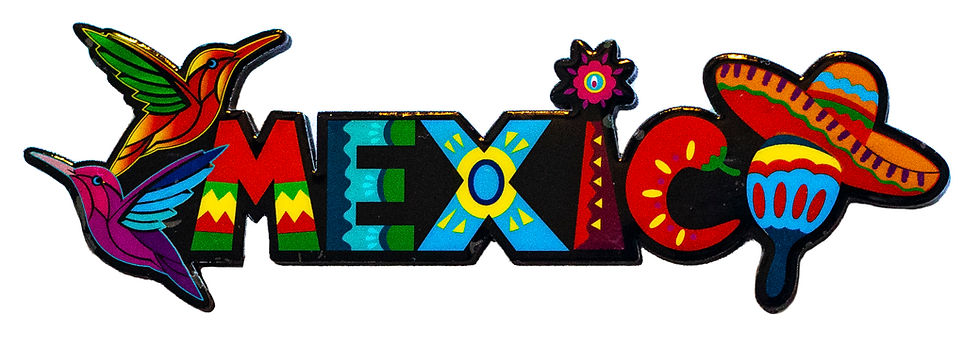Thumbnail: Mexican Fridge Magnet (3 Pack) Magnetos Mexicanos para Refrigerador