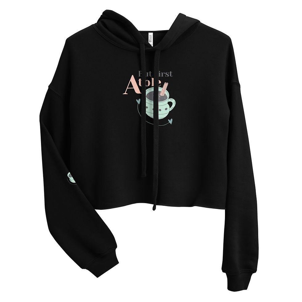 Thumbnail: Crop Hoodie Atole Lover