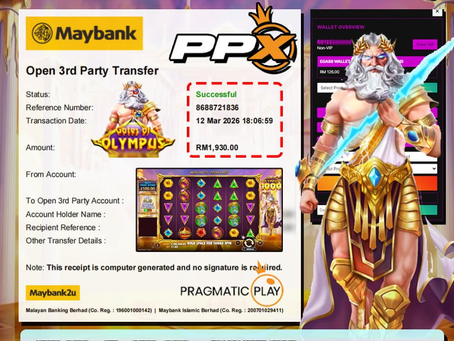 EGA88 player wins RM1930 playing Gates of Olympus slot game