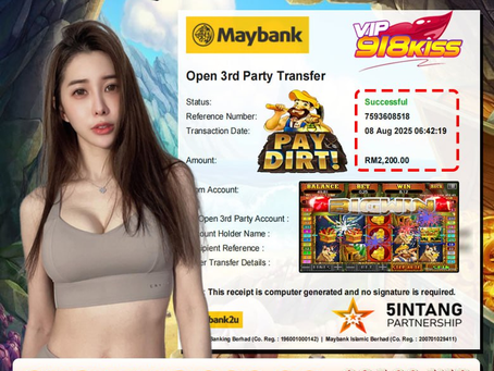 ⭐️TAHNIAH MEMBER EGA88 CUCI DALAM GAME 918KISS RM2200.00⭐️