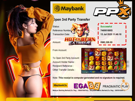 ⭐️TAHNIAH MEMBER EGA88 CUCI DALAM GAME PPX (PRAGMAT|C PLAY) RM2300.00⭐️