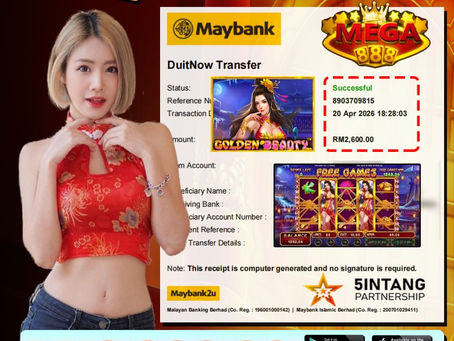 EGA88 Golden Beauty slot big win RM2600 Malaysia online casino