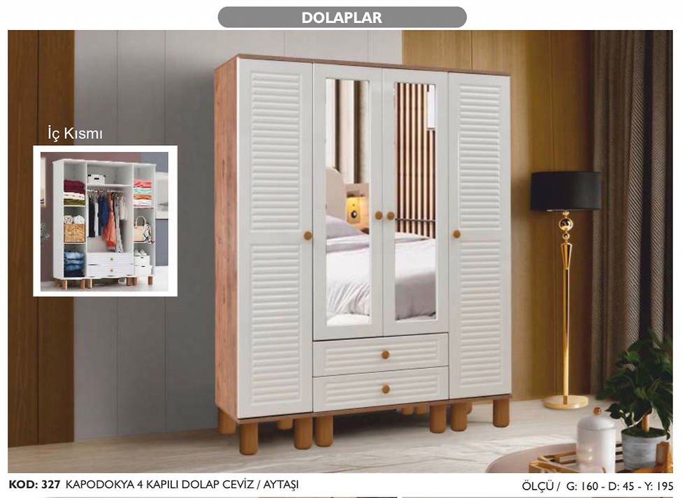 Küçük resim: 4 kapılı dolap 