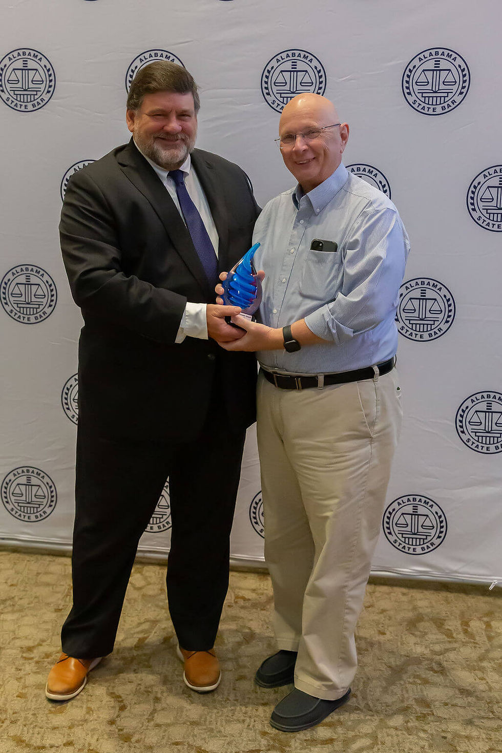 H. Jerome Thompson is the 2025 recipient of the Alabama State Bar’s Commissioners Award. The award is given to recognize individuals who have had a long-standing commitment to the improvement of the administration of justice in Alabama. Jerome is a Moulton practitioner focusing on real estate and probate law, mediator, and long-serving community leader. Jerome is President of the Lawrence County Bar Association, a member of the ASB Board of Bar Commissioners, and past International Director of Lions Clubs International. Through a multi-organization partnership, he helped launch and fund the Lions Quest program, supporting adjudicated youth—now boasting strong completion rates and dramatically reduced recidivism. He also serves in a leadership role supporting the Bar’s Harvesting Hope rural access initiative.