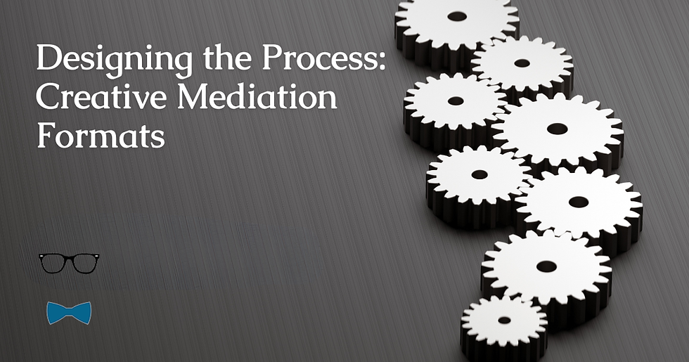 Designing the Process: Creative Mediation Formats