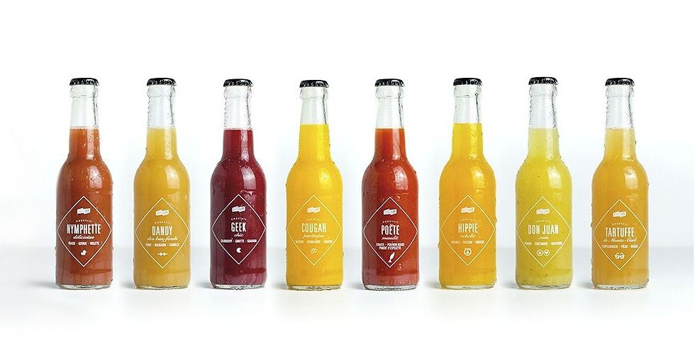 Les cocktails de fruits sans alcool de la Boissonnerie de Paris