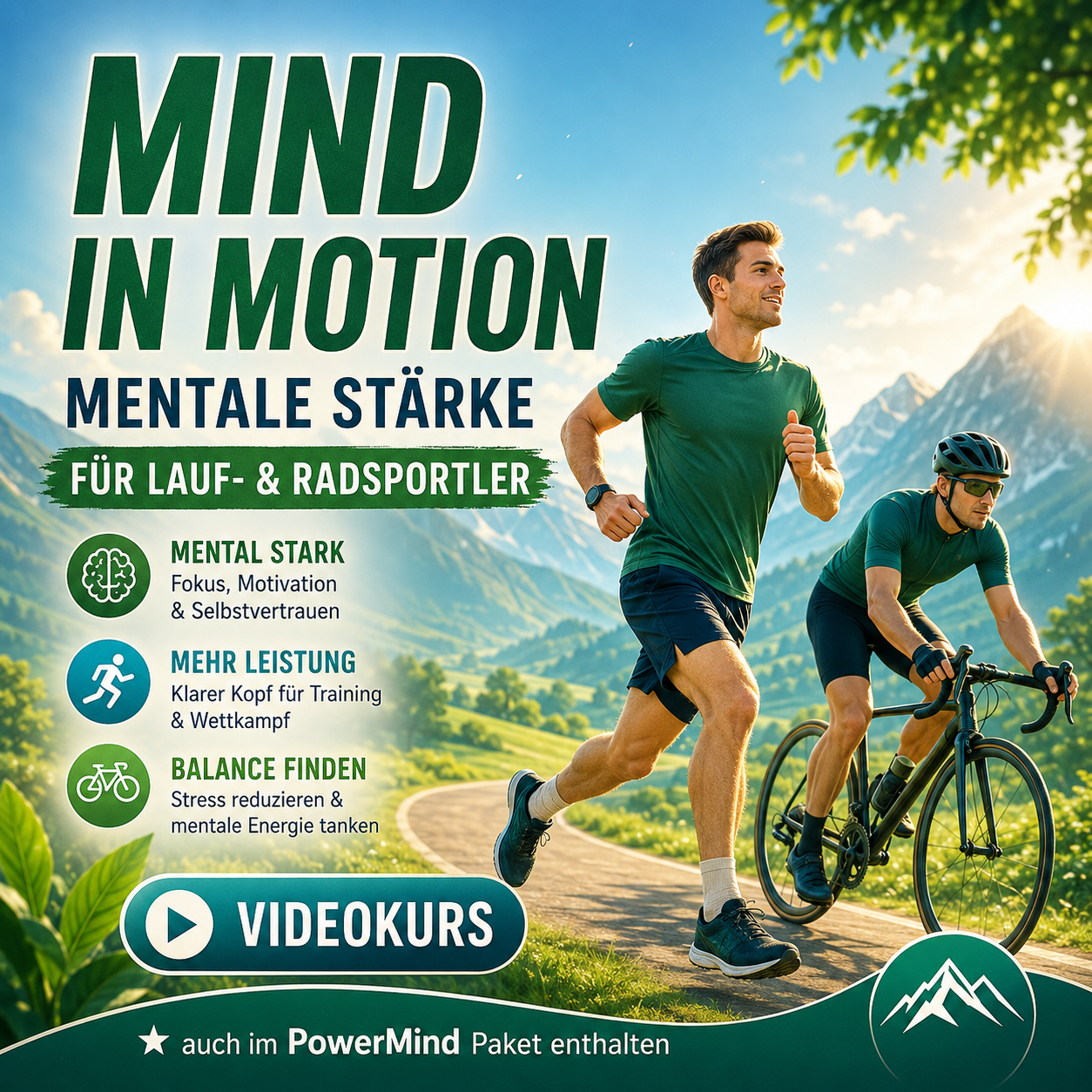 Mind in Motion - Mentaltraining für Lauf- & Radsportler