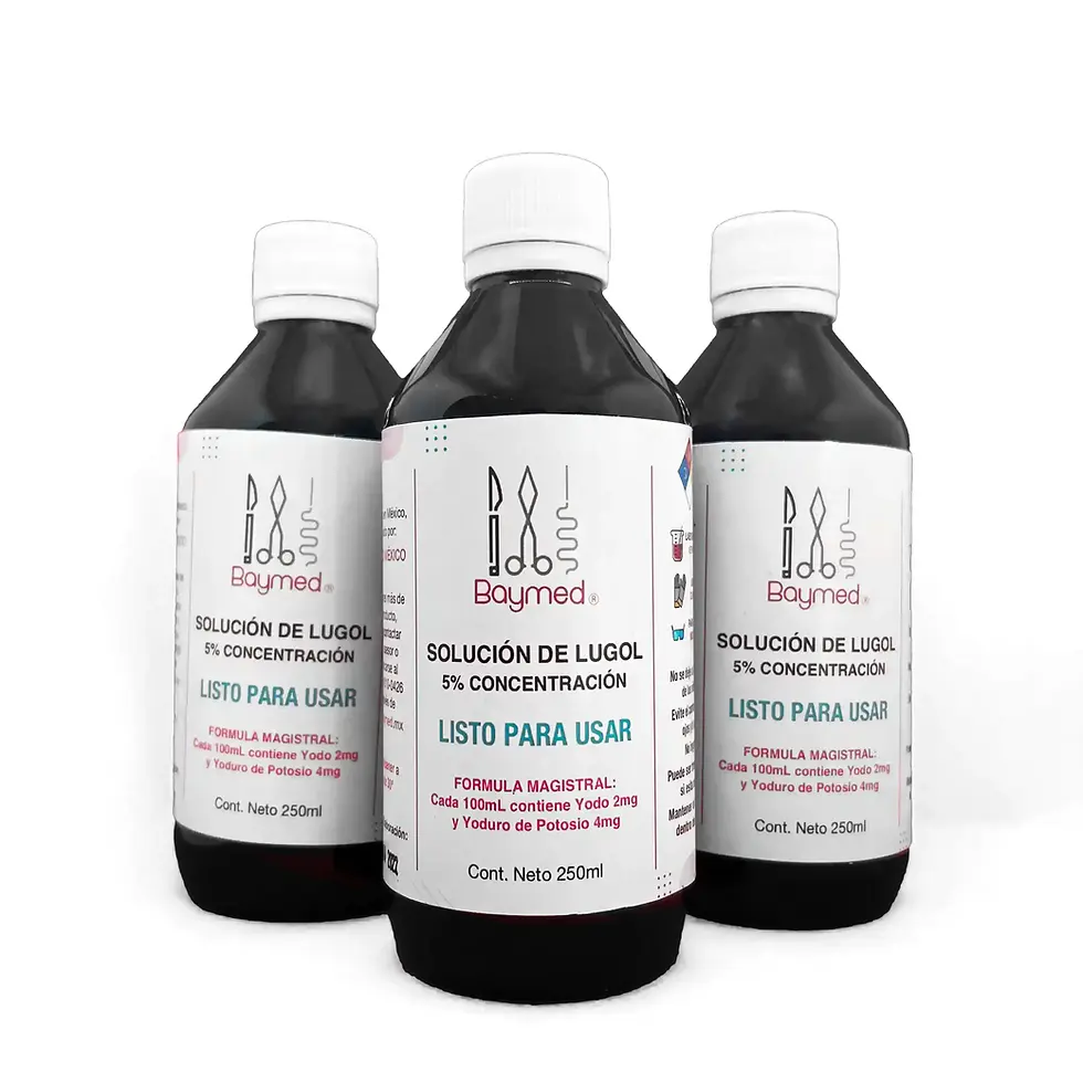Miniatura: Lugol para colposcopia Fondo Blanco