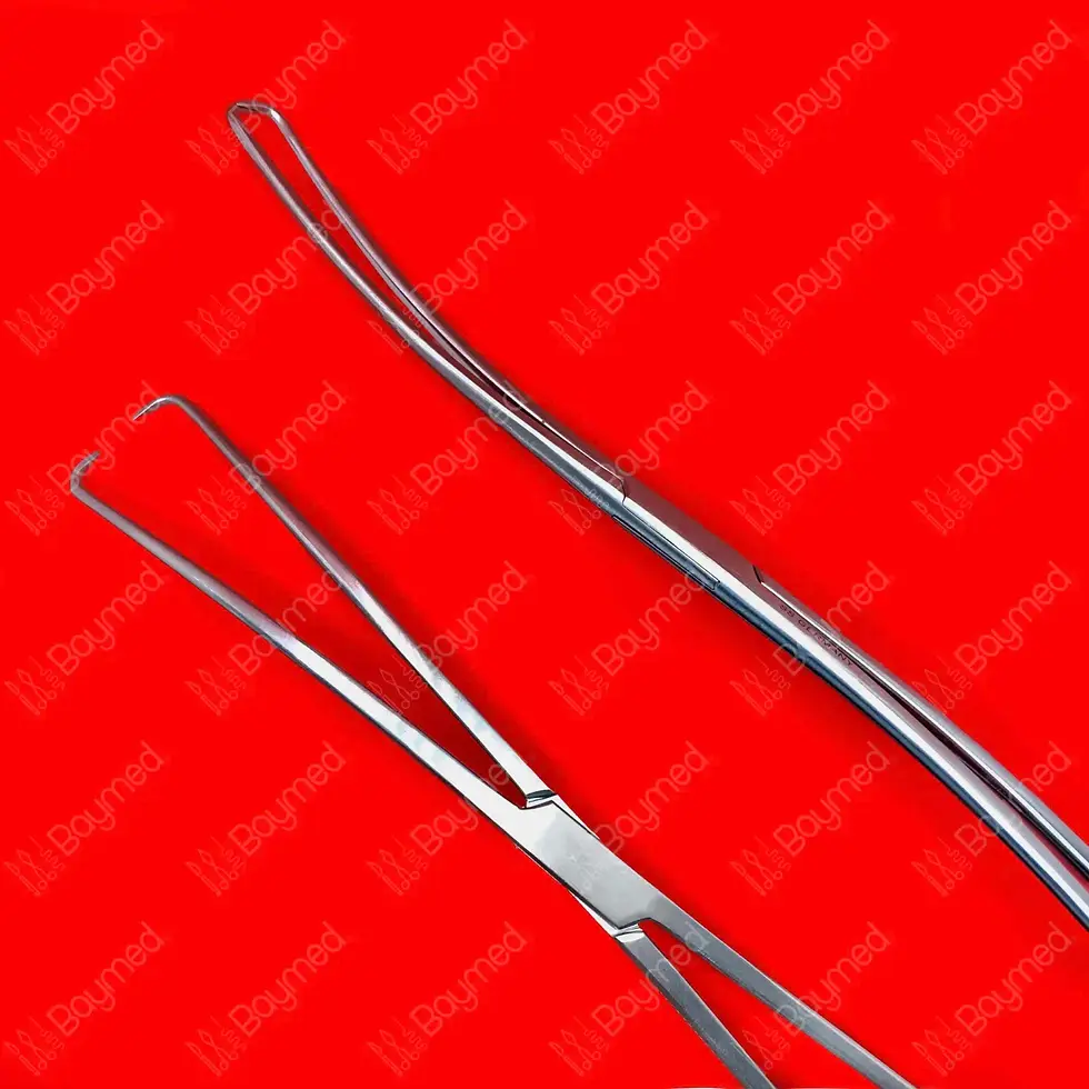 Miniatura: Pinza pozzi curva