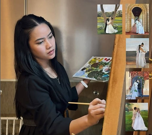 Wedding painting