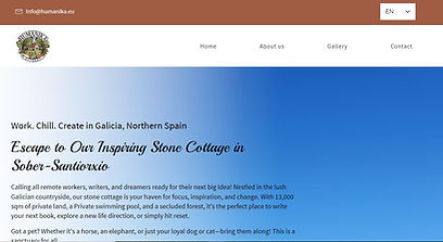 WEBBENCY portfolio showcasing a custom website design