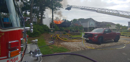 St. James FD assists in house fire