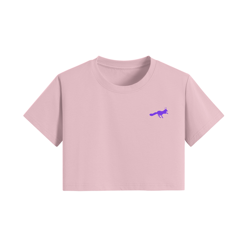 Womans THEFOXES crop top