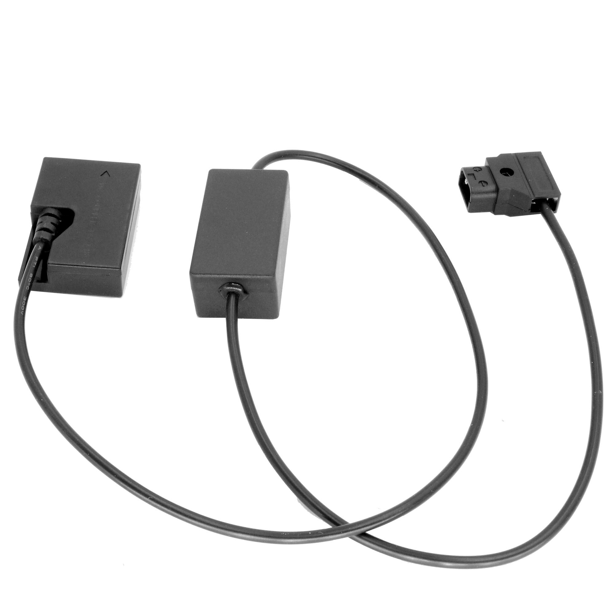 D-TAP TO CANON LP-E17 HIGH POWER (4.5A)  DUMMY BATTERY 30’ ADAPTER CABLE