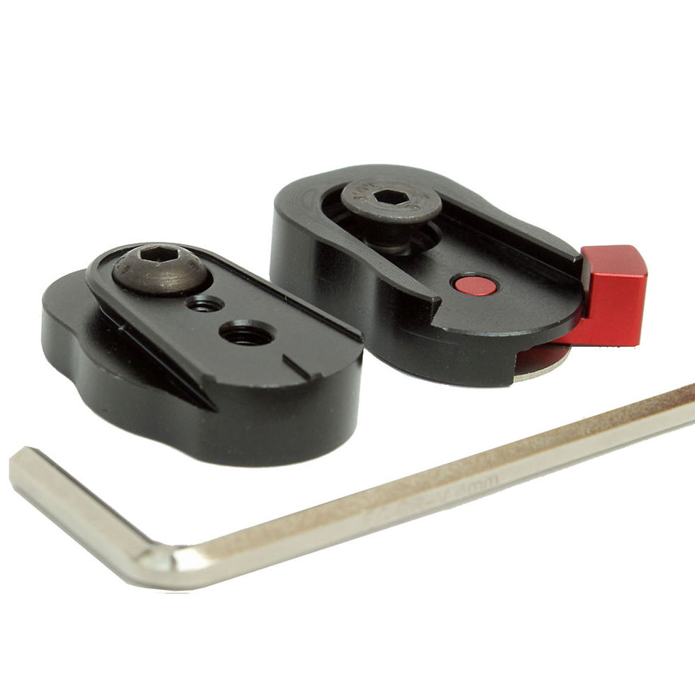 Thumbnail: HEAVY DUTY MONITOR MOUNT WITH QR FOR 15MM ROD/PIPE