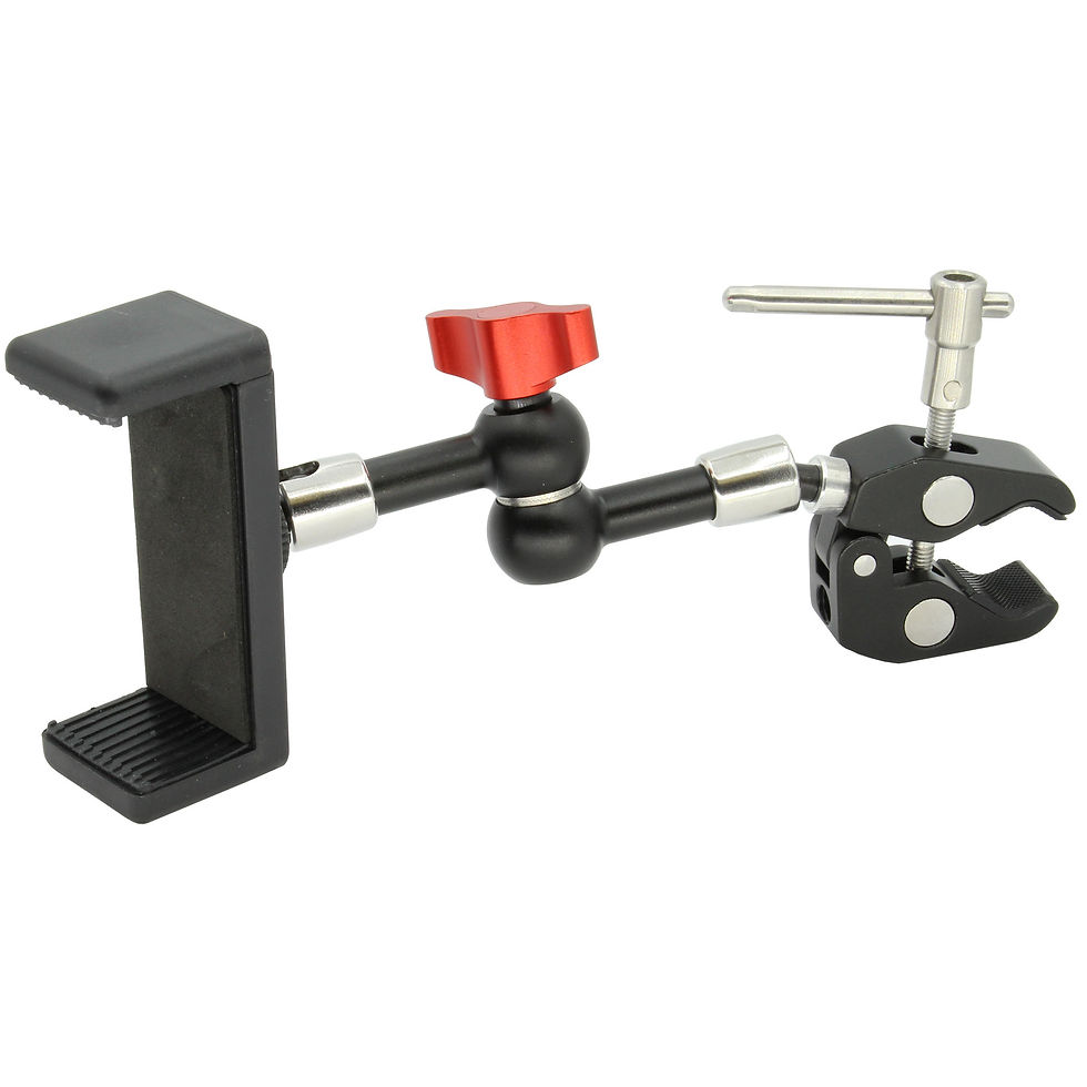 Thumbnail: Clamp Mount with 7” Articulated Arm for Mini Tablets