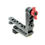 Thumbnail: Dual 180 Degree Tilt Hot Shoe L-Bracket Mount with 1/4-20 mounting options