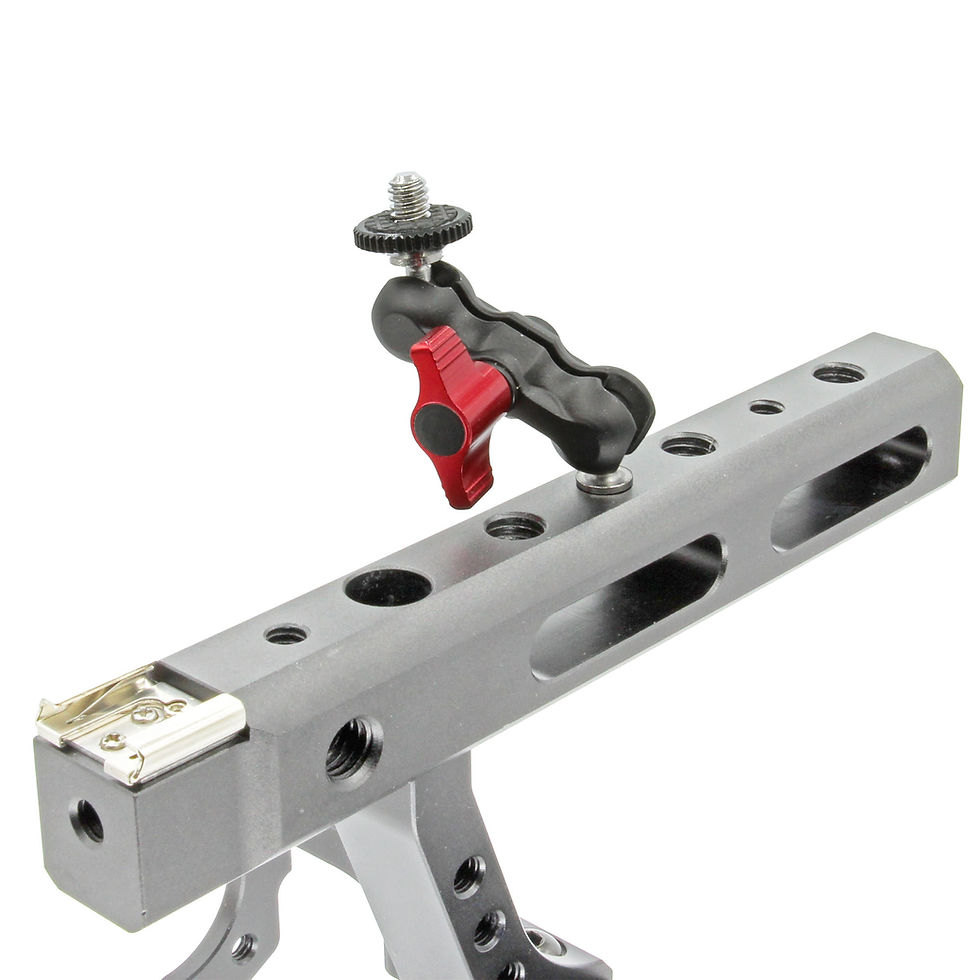 Thumbnail: MICRO 360 DEGREE SWIVEL 1/4" MOUNT WITH 2 LB LOAD CAPACITY