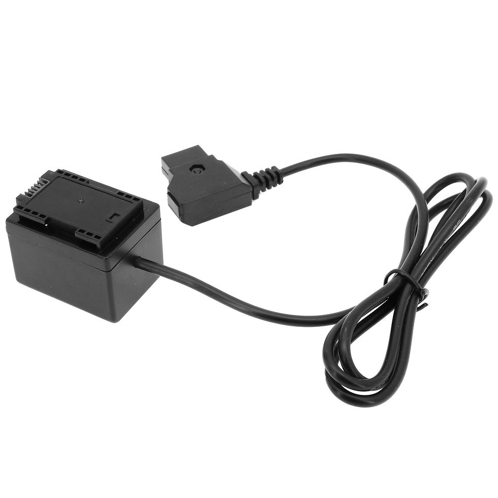 Thumbnail: D-Tap to Canon BP-727 Dummy Battery 30" Straight  Adaptor Cable