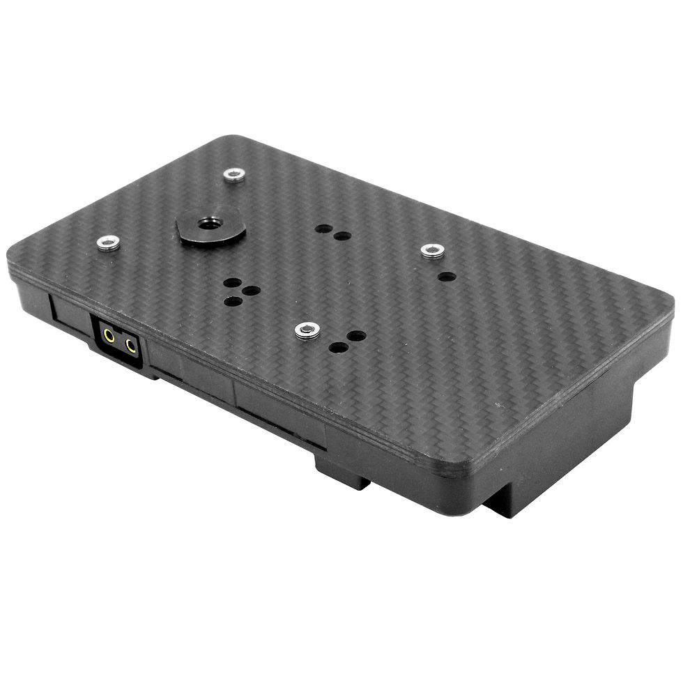 Thumbnail: V-MOUNT BATTERY PLATE with 1/4"-20 MOUNTING OPTION