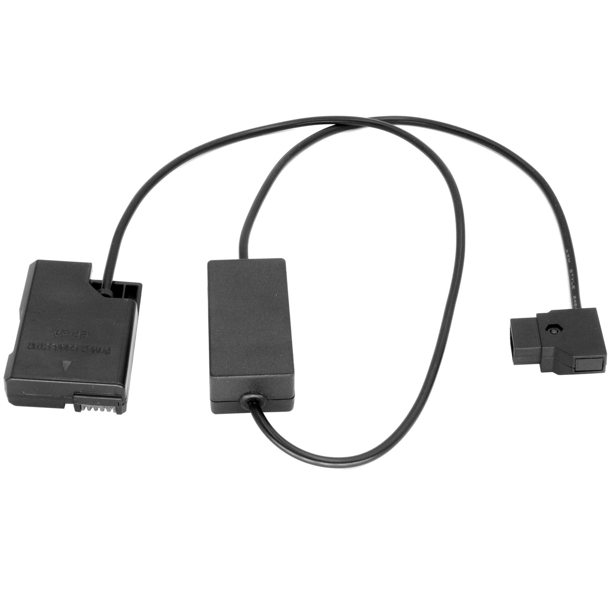 D-TAP TO NIKON EN-EL14 DUMMY BATTERY (EP-5A)  30’ STRAIGHT INTELLIGENT ADAPTER