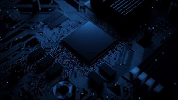 CircuitofCPUoncomputerwithartificialintelligenceandglowingbluetransferofbigdata2181527Stoc