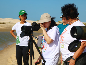 Setur-MA finaliza curso com passeio para observar aves migratórias em Raposa