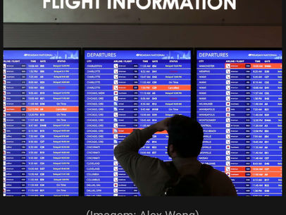 Reembolso para voo cancelado vira obrigatório nos EUA