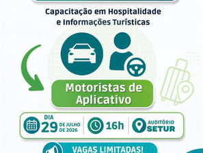 Motoristas de aplicativo são convidados para integrar programa Embaixadores de São Luís