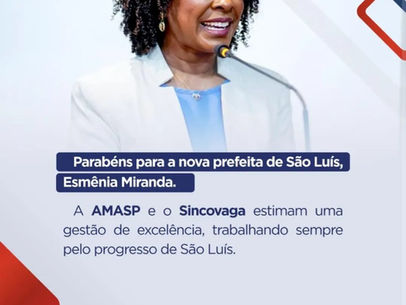 Esmênia Miranda assume Prefeitura de São Luís e recebe apoio do setor empresarial