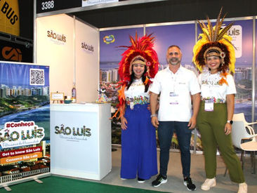 São Luís dobra fluxo de estrangeiros e investe pela primeira vez, num estande em feira internacional
