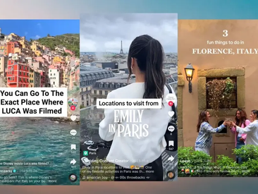 O TikTok é a nova agência de viagens de muita gente