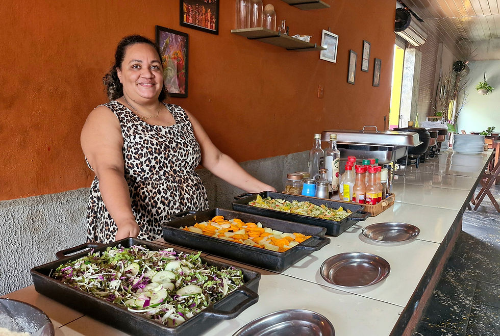 Empreendedores celebram o sucesso do 1º Circuito Gastronômico de Pinheiro.