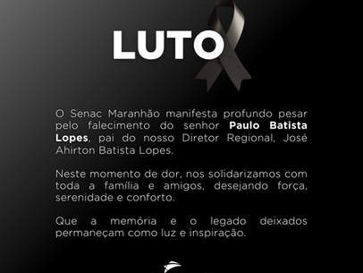 Nota de Pesar – Cazumbá Comunicações